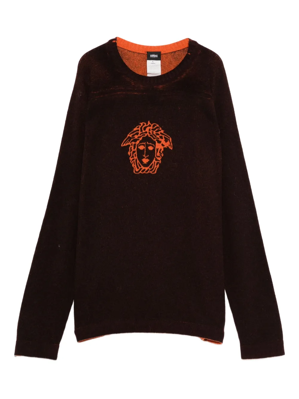 2000s Medusa Head-motif sweater