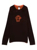 Versace Pre-Owned 2000s Medusa Head-motif sweater - Brown