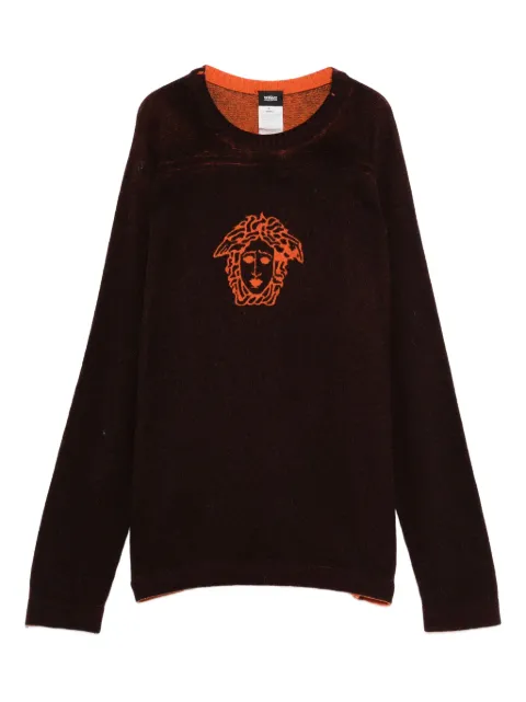 Versace Pre-Owned 2000s Medusa Head-motif sweater