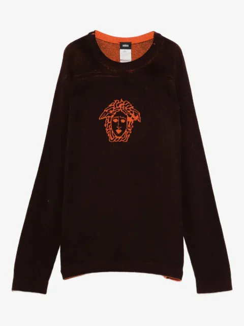 Versace Pre-Owned 2000s Medusa Head-motif sweater