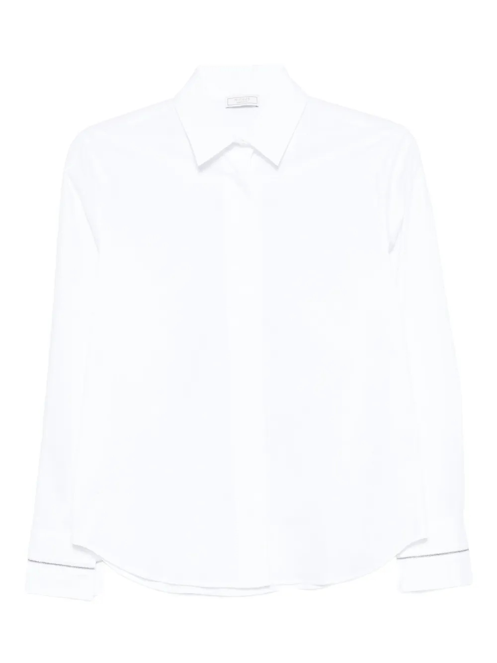 Peserico long-sleeve buttoned shirt Wit