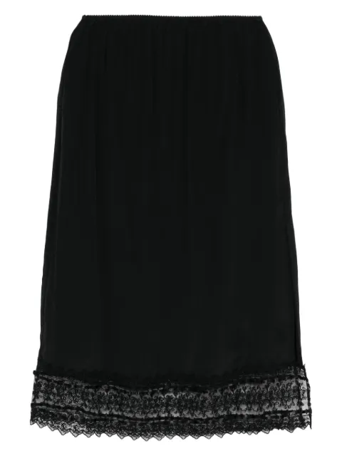 Simone Rocha lace-hem skirt