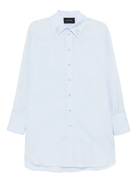 Simone Rocha pearl-detailed shirt