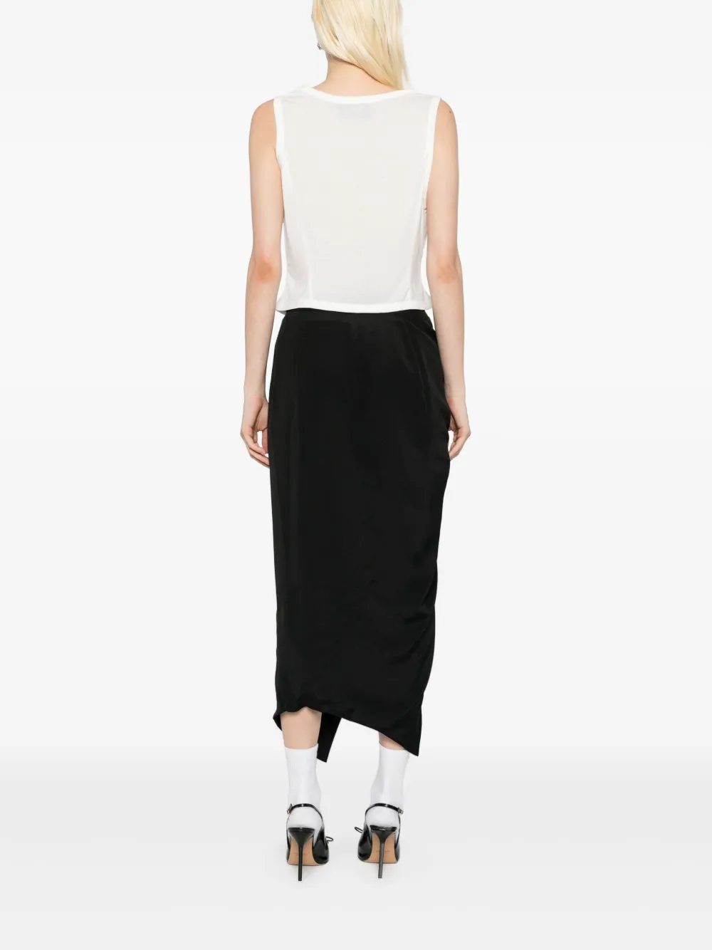 Simone Rocha Lyocell Vest In White