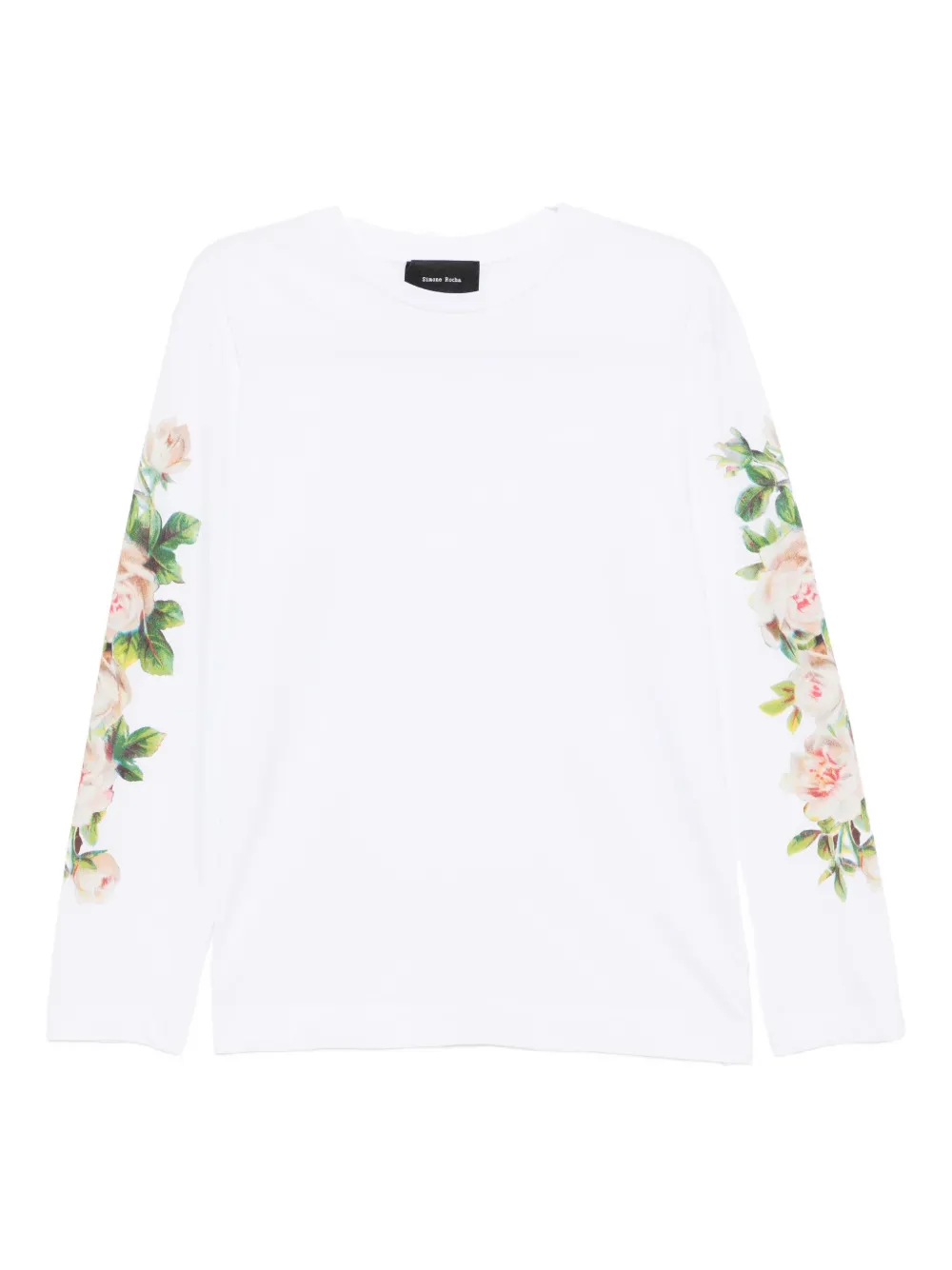 Simone Rocha Long Sleeve T-shirt In White