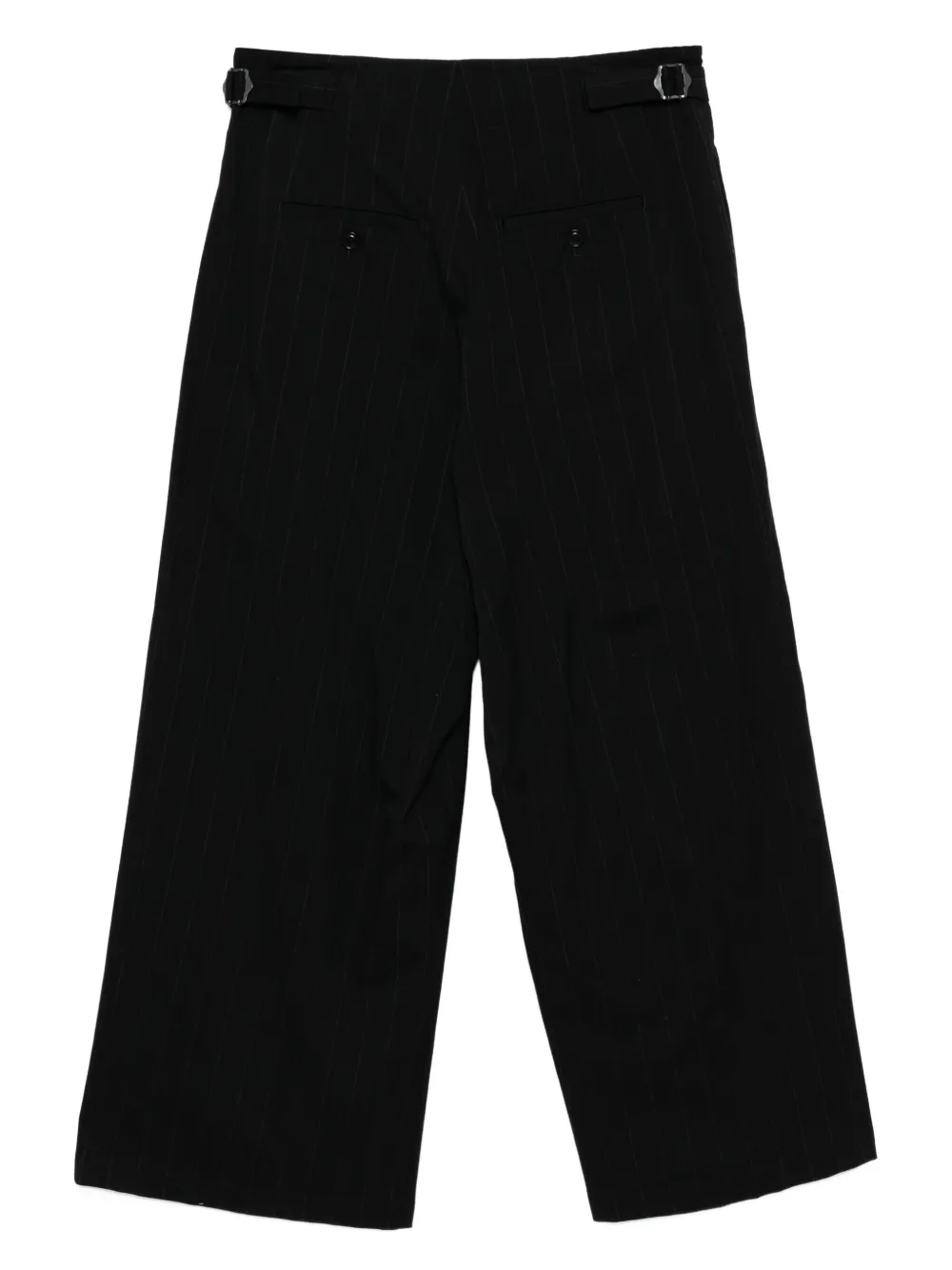 Y's Broek met wijde pijpen Zwart