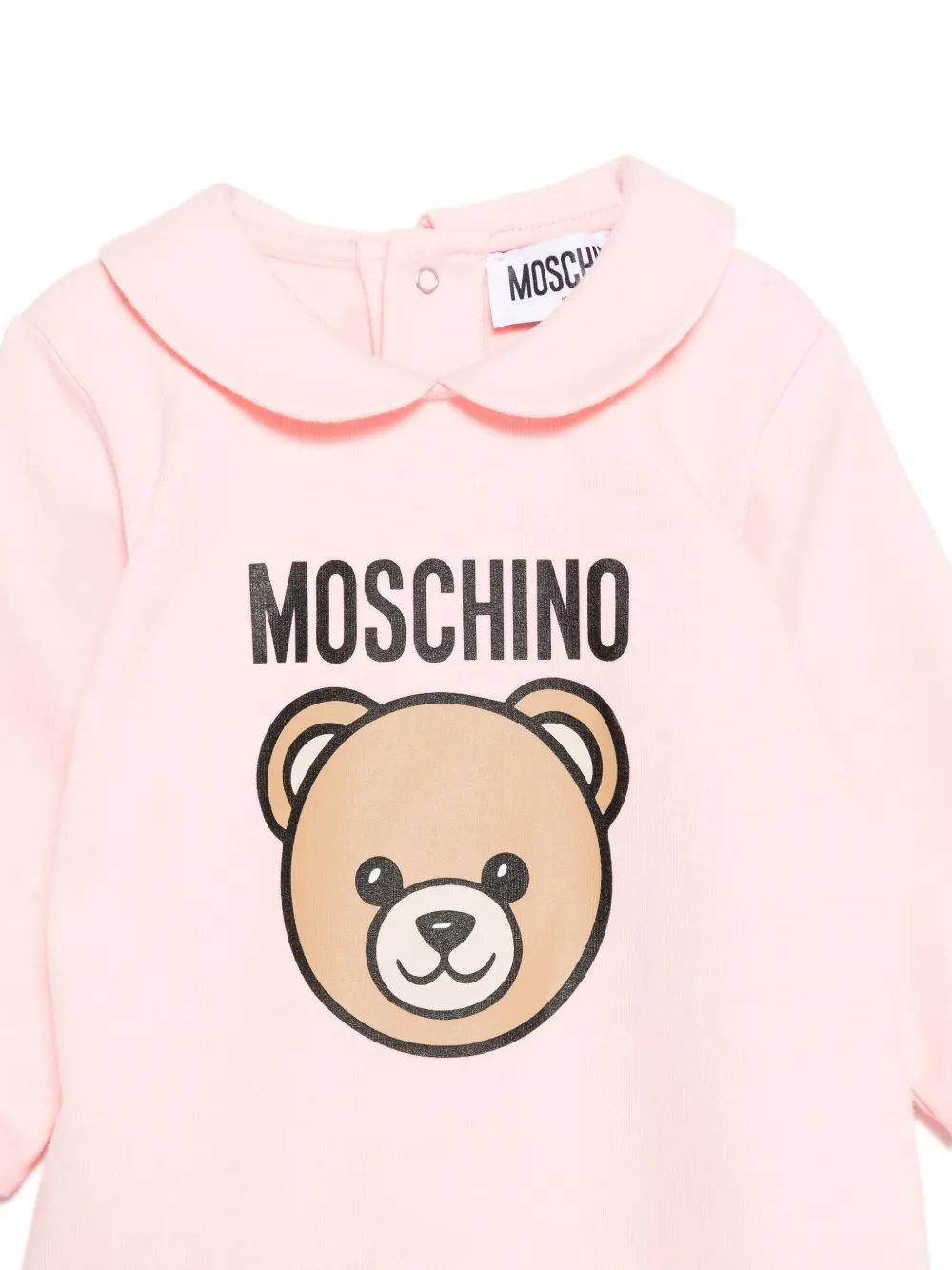 Moschino Kids Pyjama met teddybeerprint Roze