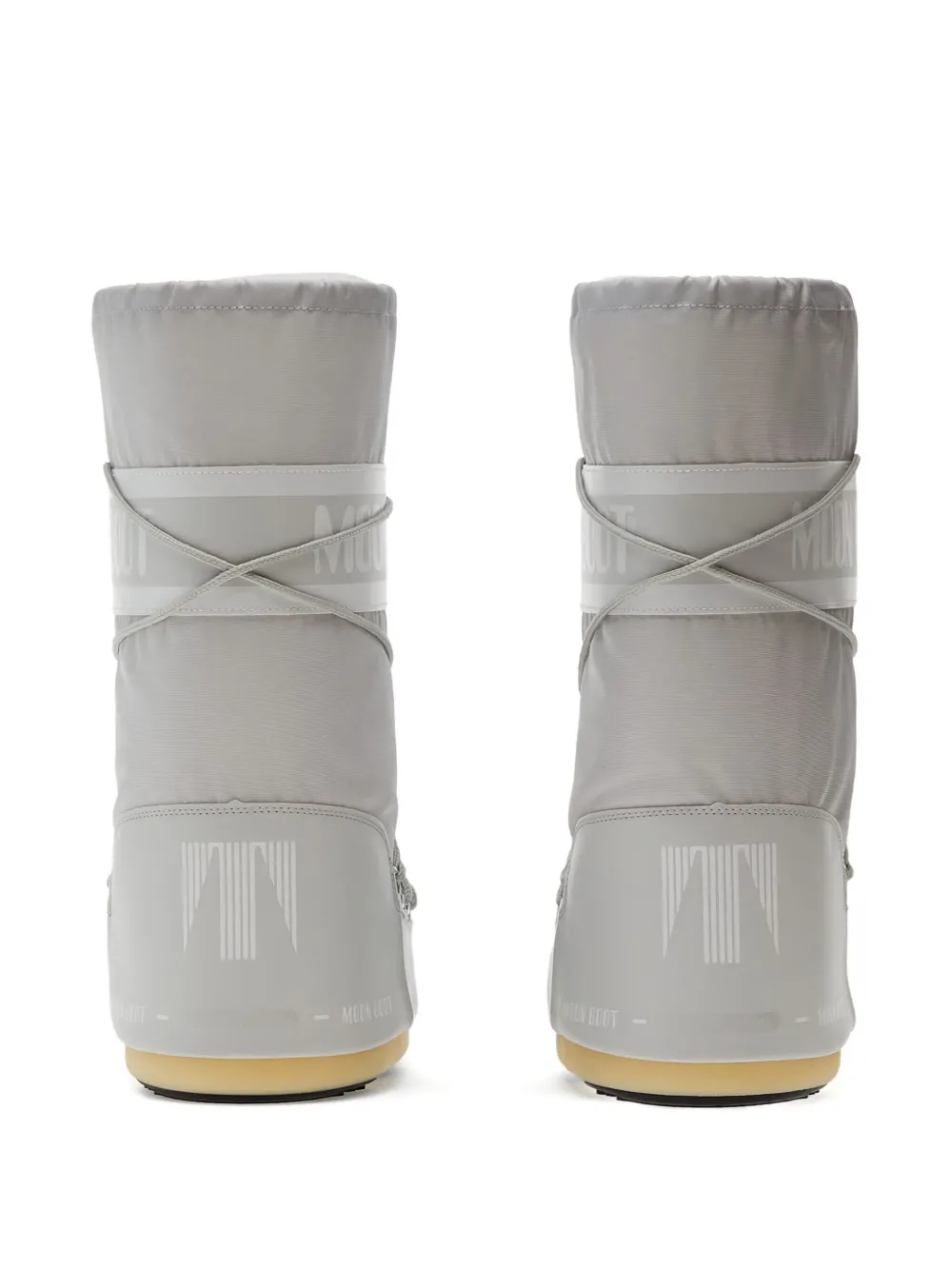 Moon Boot enkellaarzen met veters Grijs