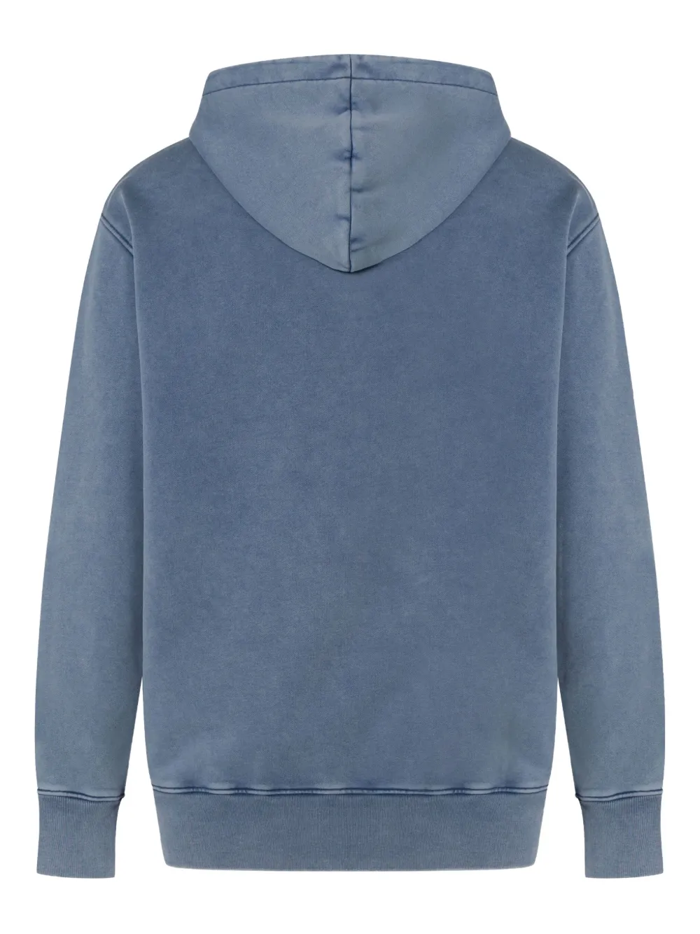 Moschino Hoodie met geborduurd logo - Blauw