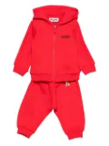 Moschino Kids Teddy Bear-motif tracksuit set - Red