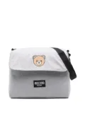 Moschino Kids Teddy Bear-print changing bag - Grey