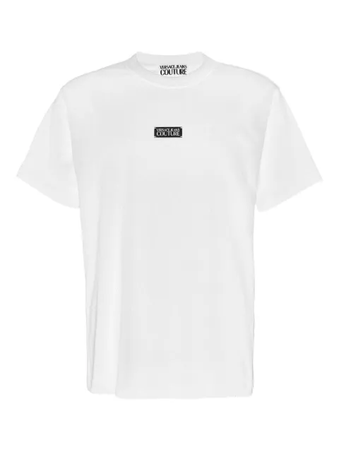 Versace Jeans Couture playera manga corta con parche del logo
