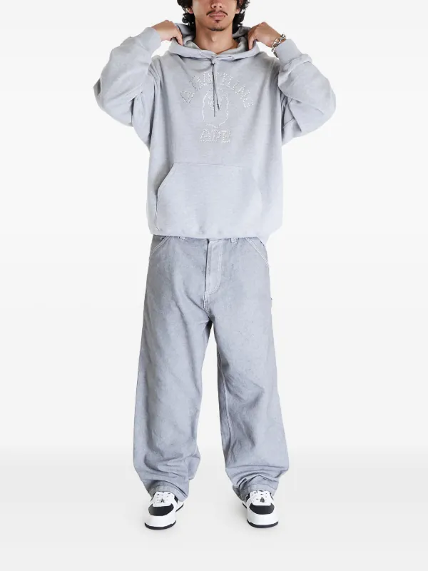 トップス APEE by A BATHING APE Rhinestone Hoodie RHINESTONE COLLEGE PULLOVER HOODIE MENS – us.bape.com
