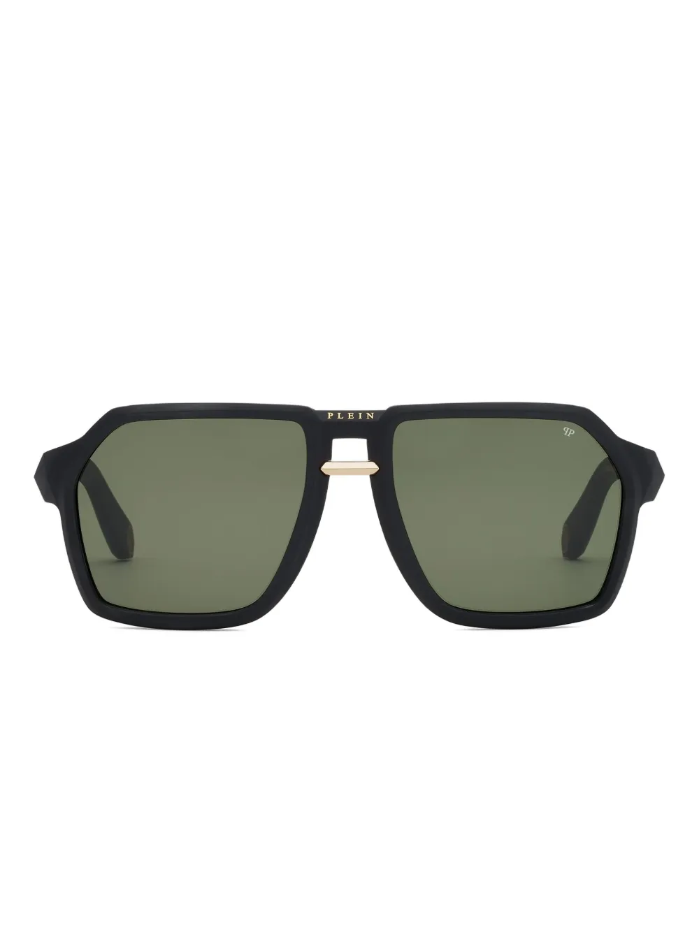 Philipp Plein Eyewear Occhiali da sole geometrici - Nero