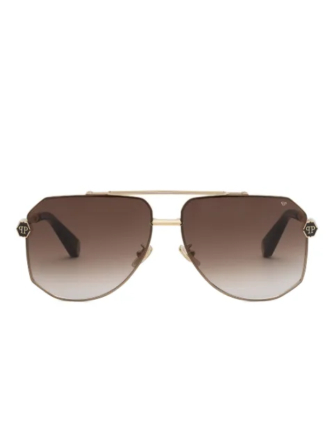 Philipp Plein Eyewear geometric-frame sunglasses