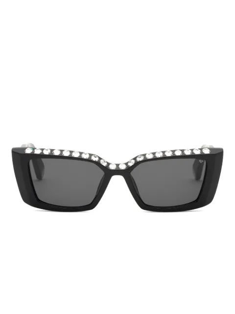 Philipp Plein Eyewear crystal-square sunglasses