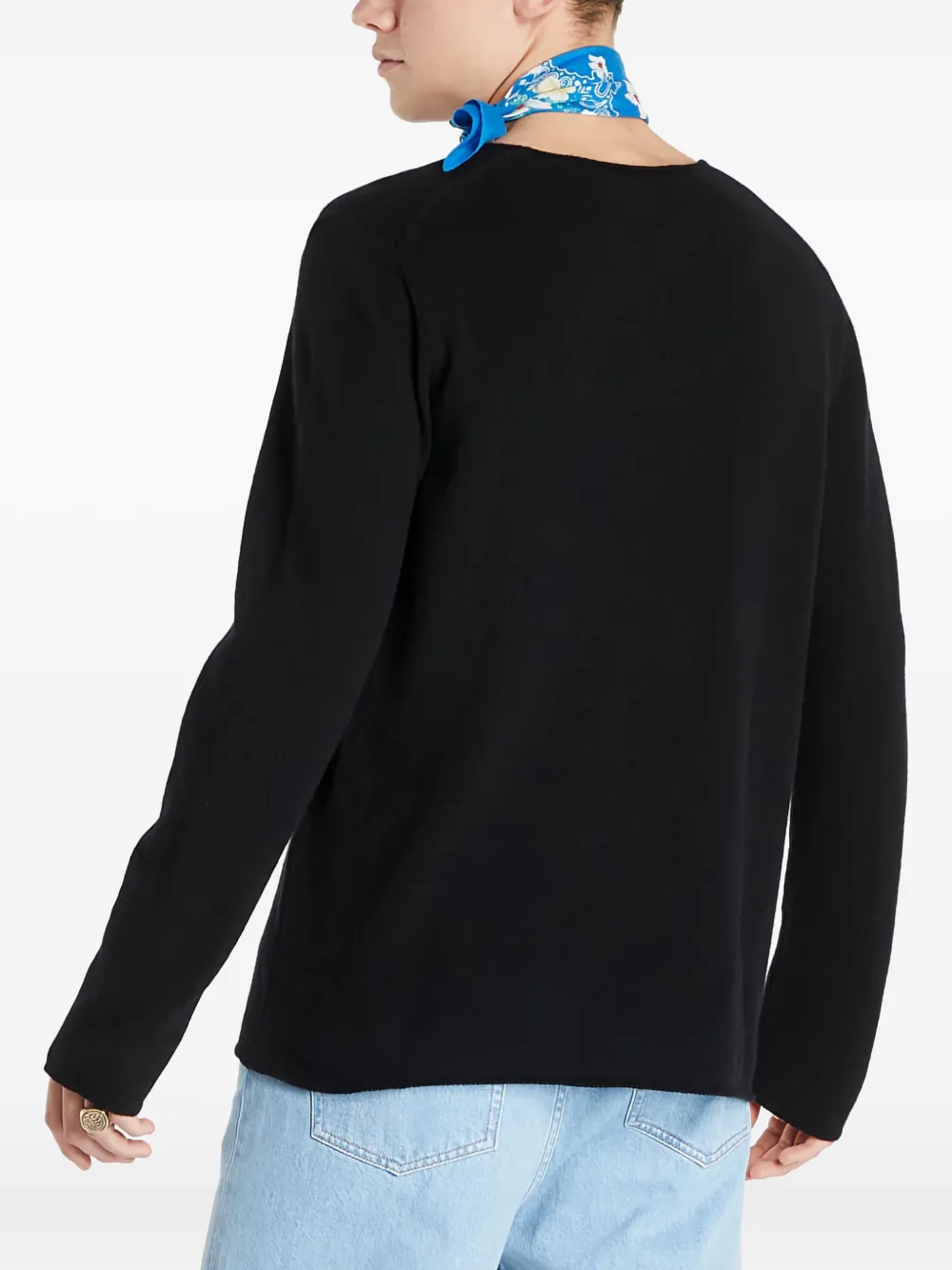 Comme Des Garçons Play Trui met hartpatch Zwart