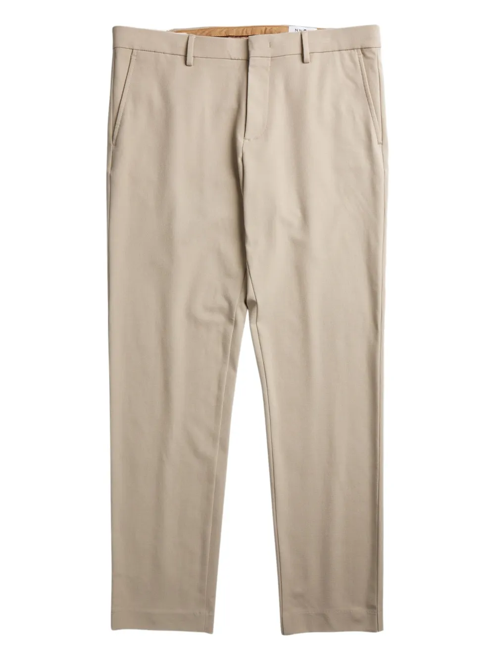 NN07 concealed-fastening trousers Bruin