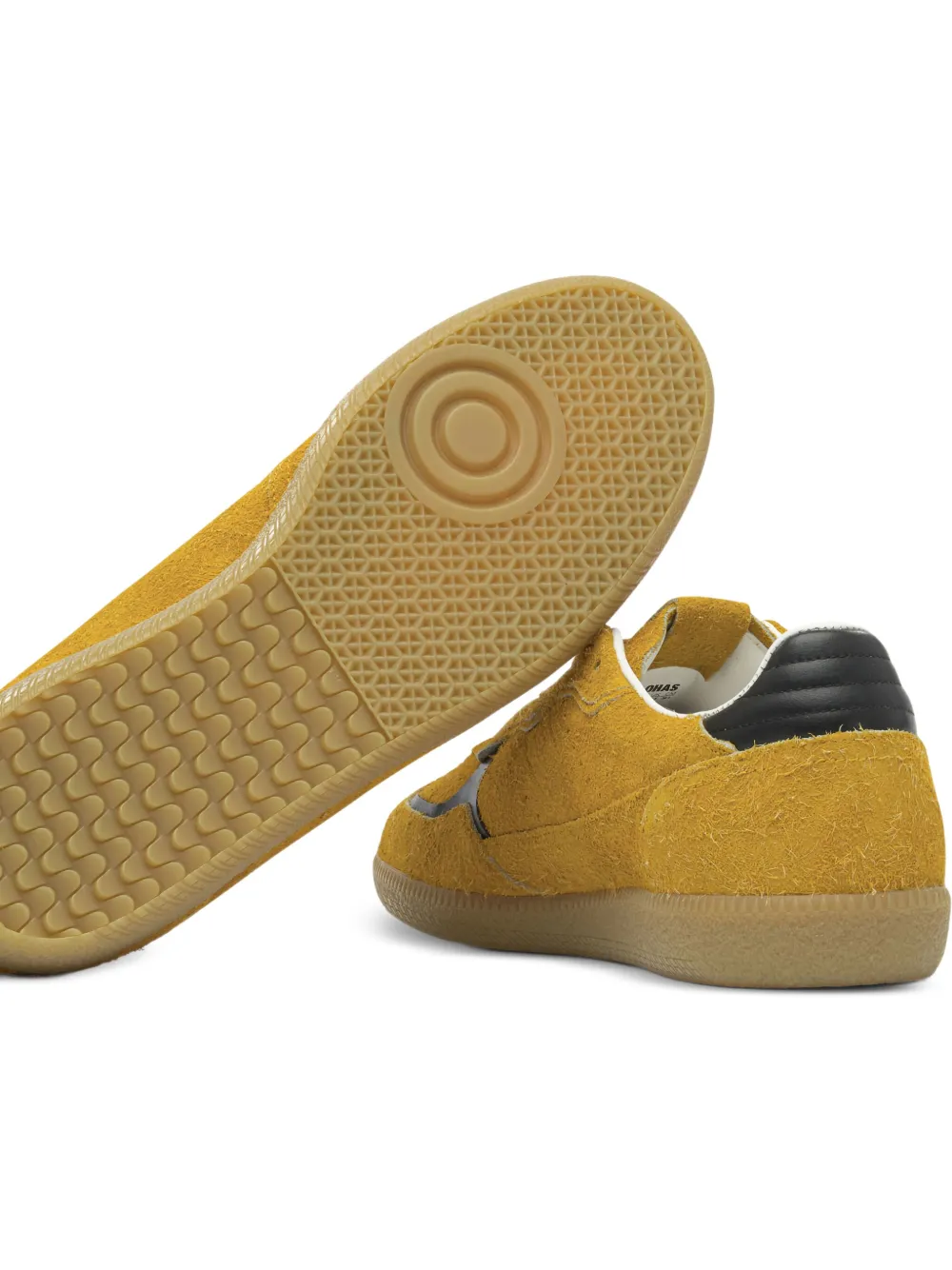 ALOHAS Suède sneakers Geel
