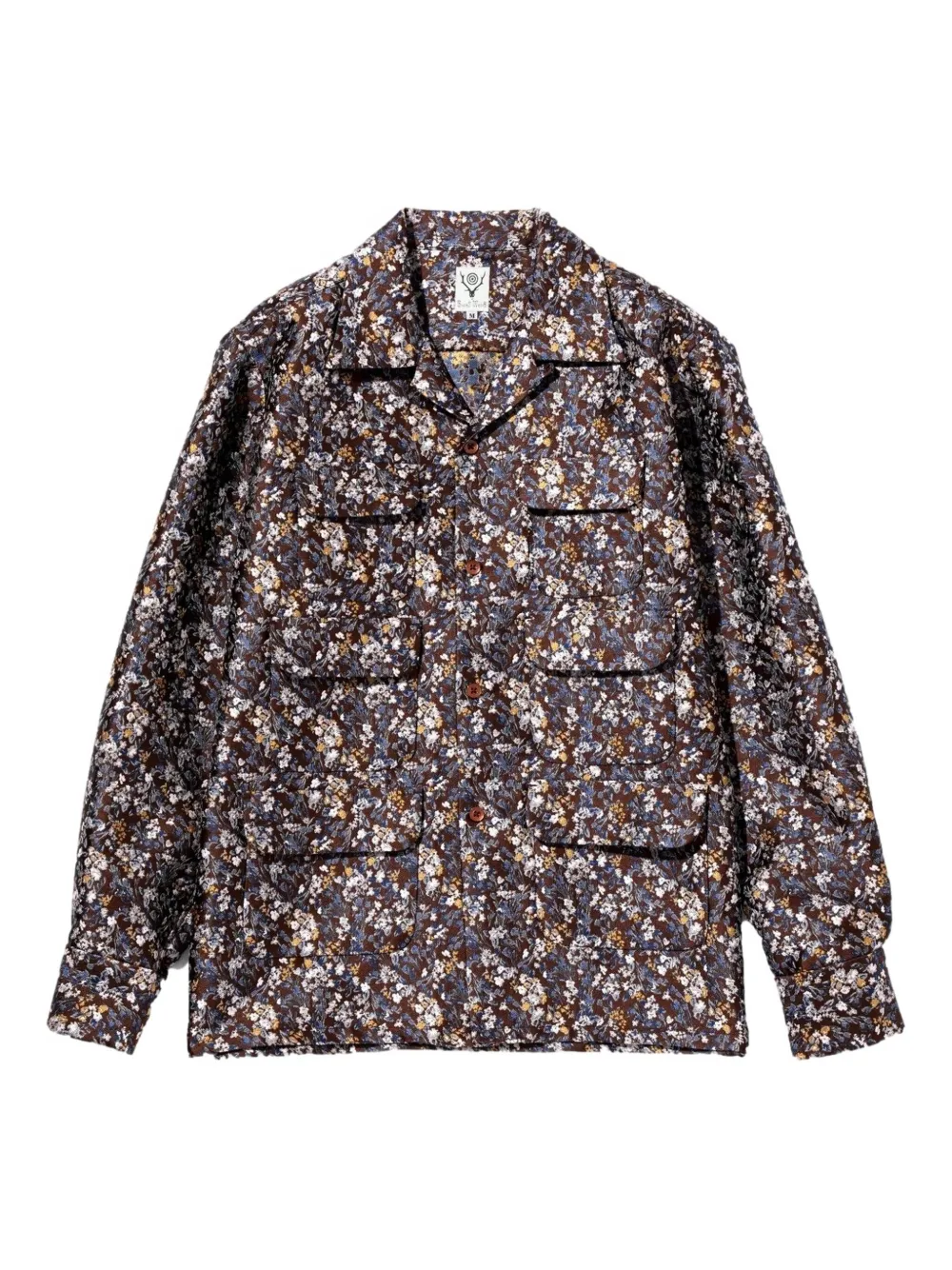 SOUTH2 WEST8 six-pocket floral shirt Bruin