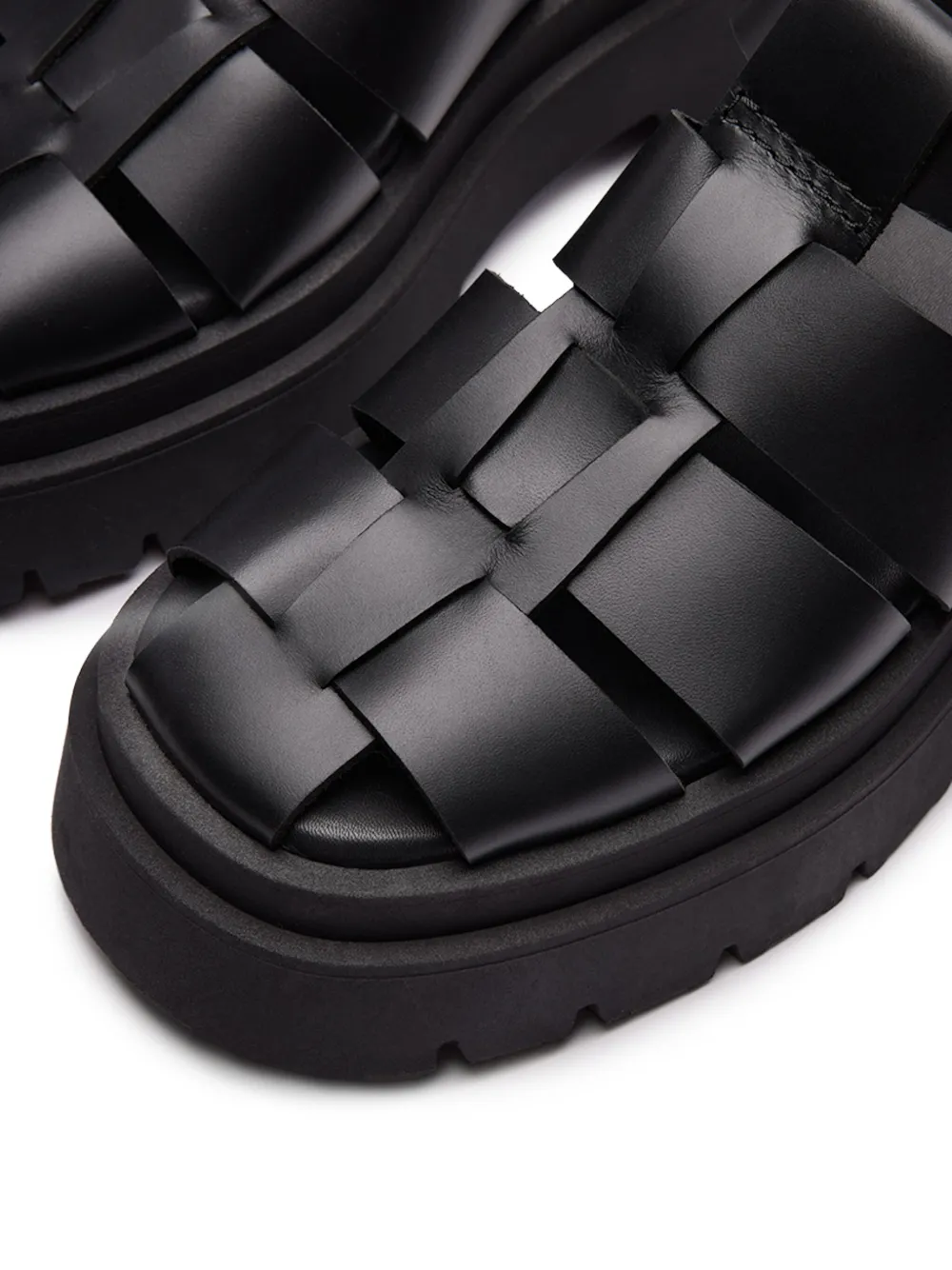 Miista Kornelia buckle sandals Black