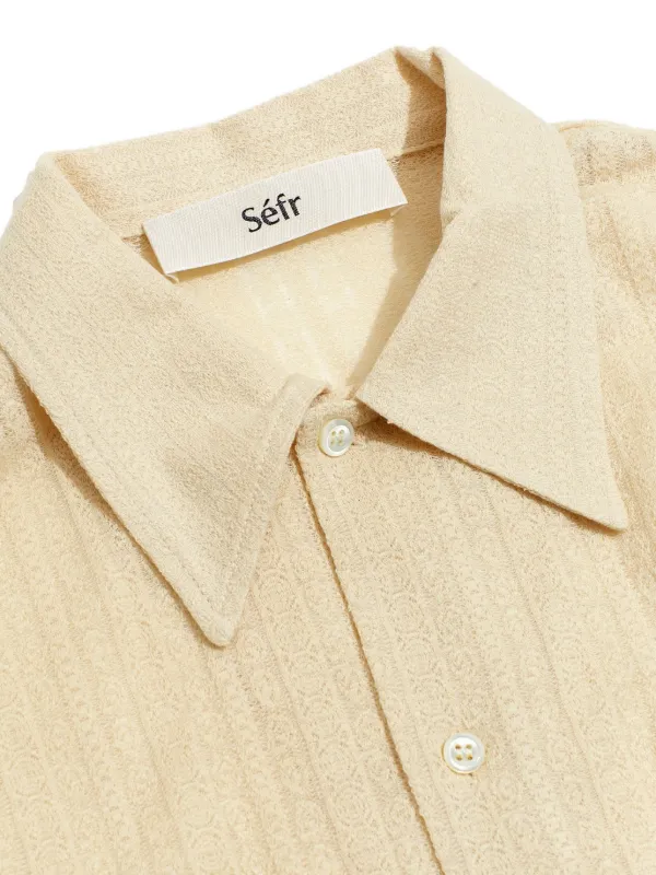 Séfr Ripley ロングスリーブ シャツ | ニュートラル | FARFETCH JP