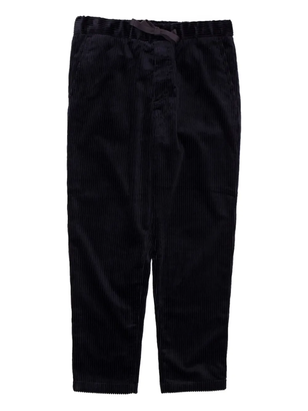 NN07 corduroy drawstring trousers Zwart