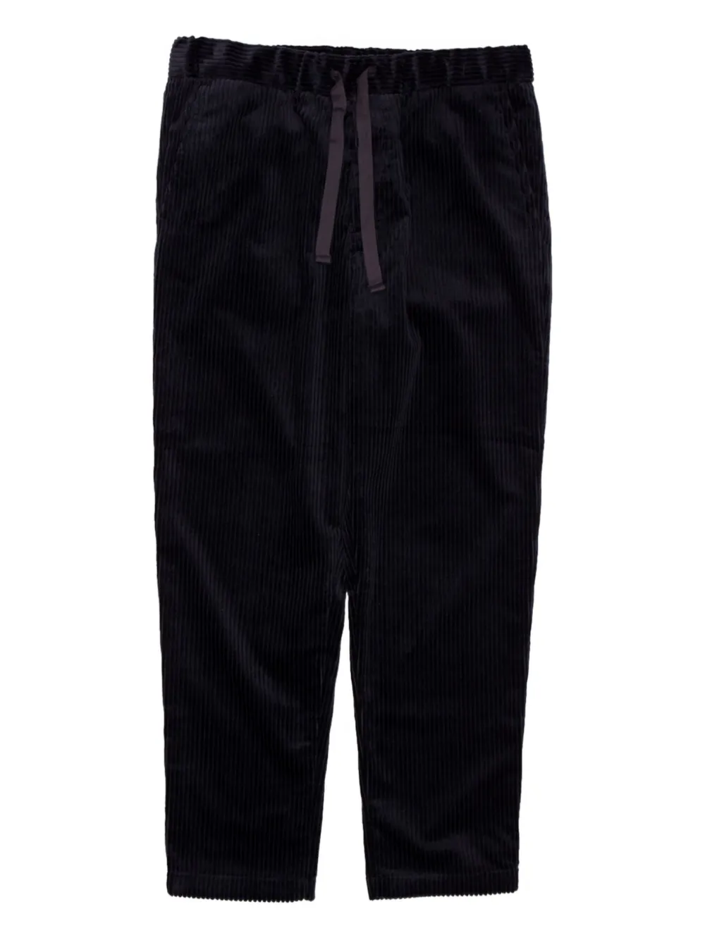 NN07 corduroy drawstring trousers Zwart