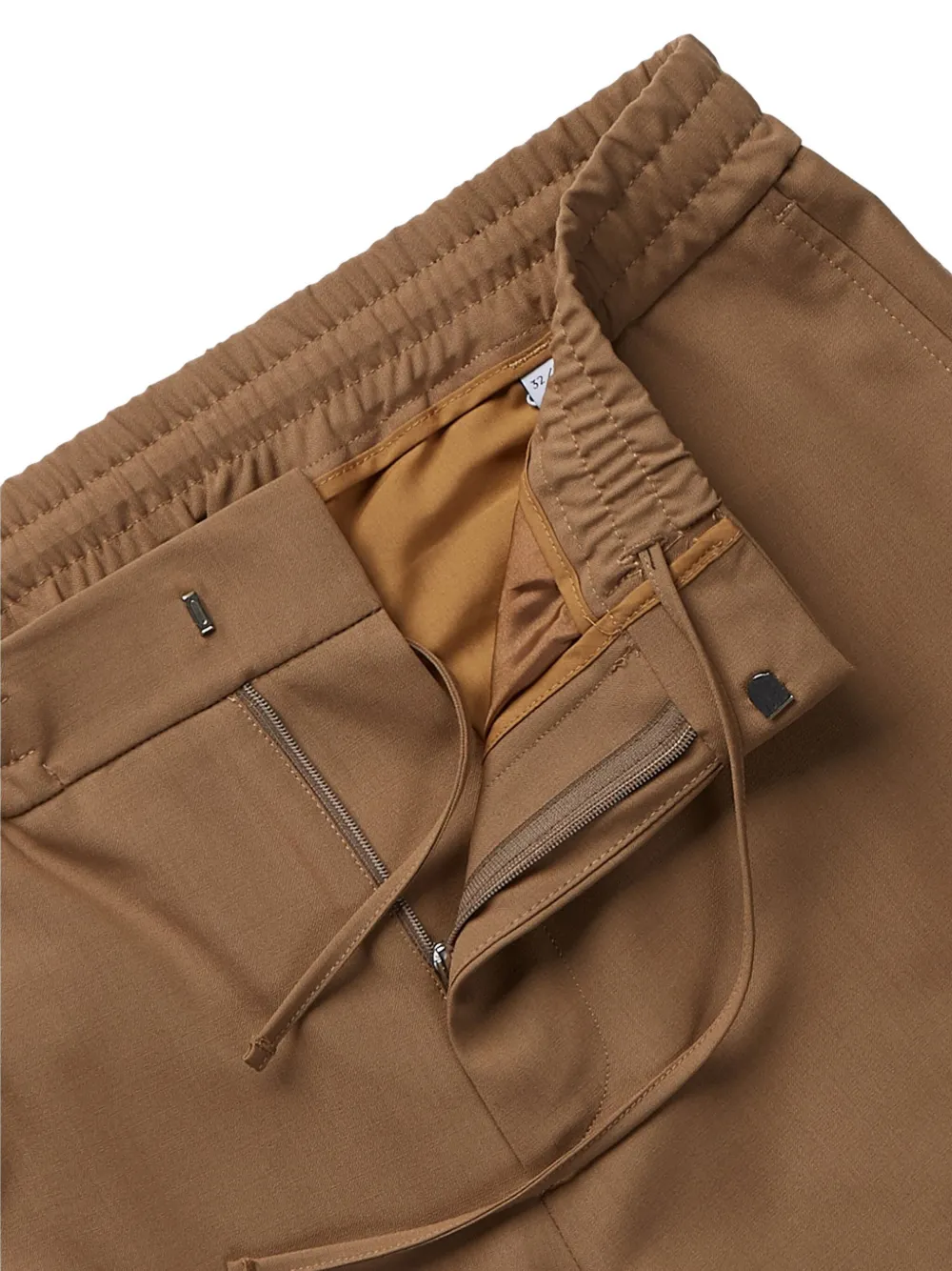 NN07 elasticated-waist trousers Bruin