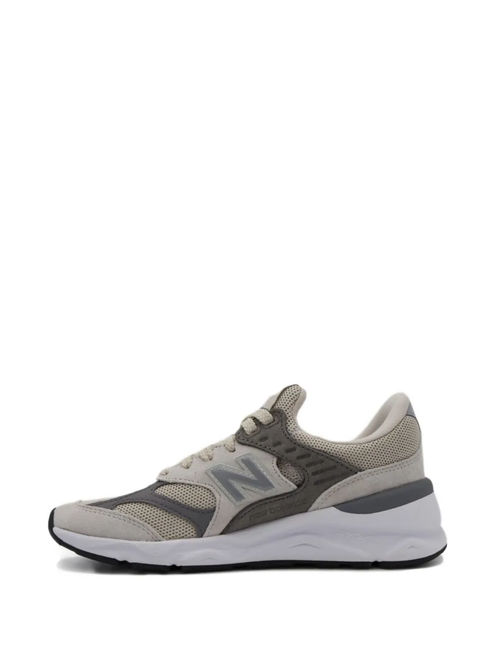 New Balance X90 panelled lace-up sneakers Grey
