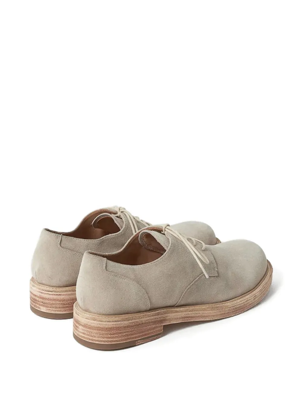 Paracia suede derby shoes Neutrals