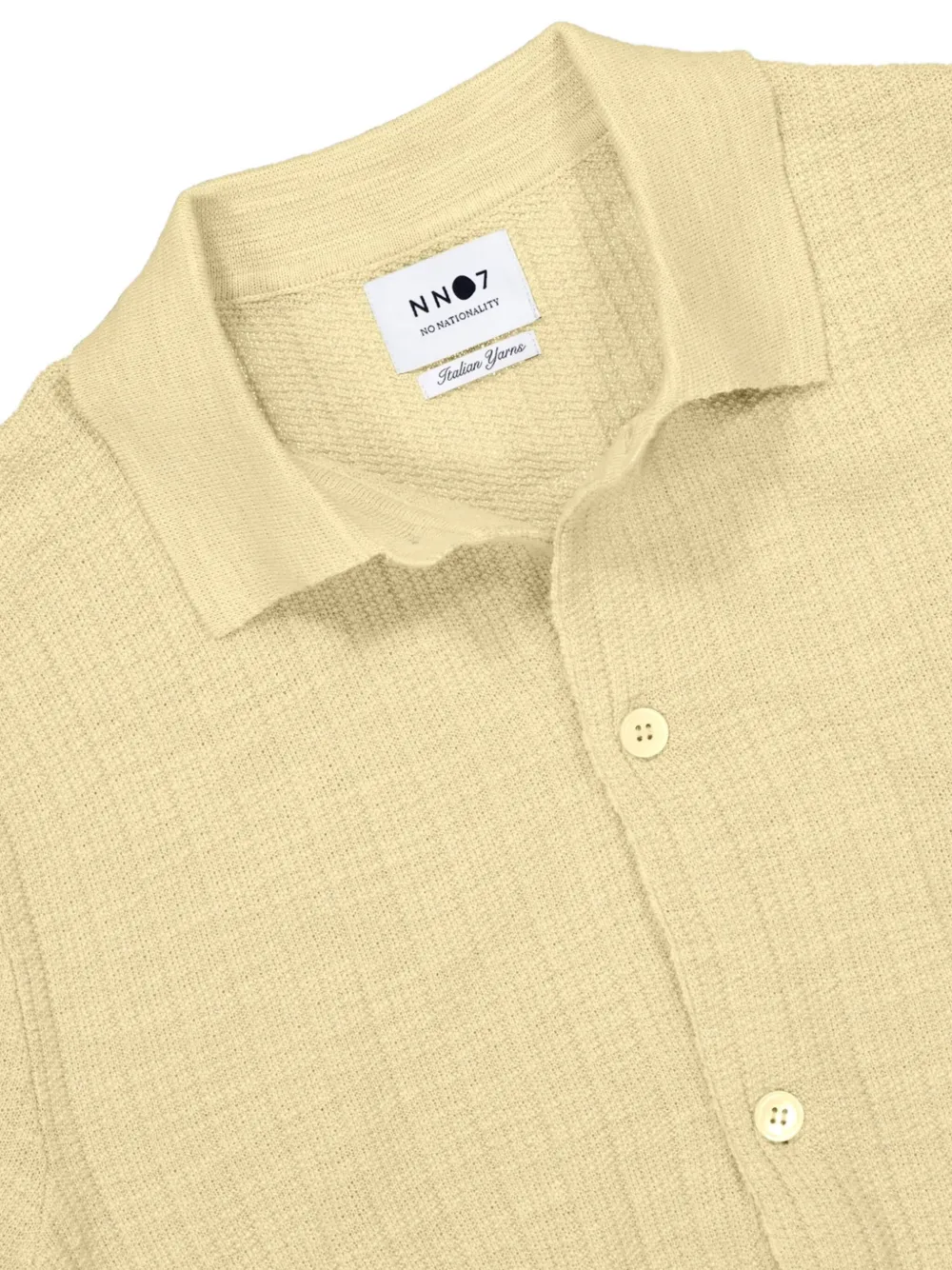 NN07 knitted shirt Geel