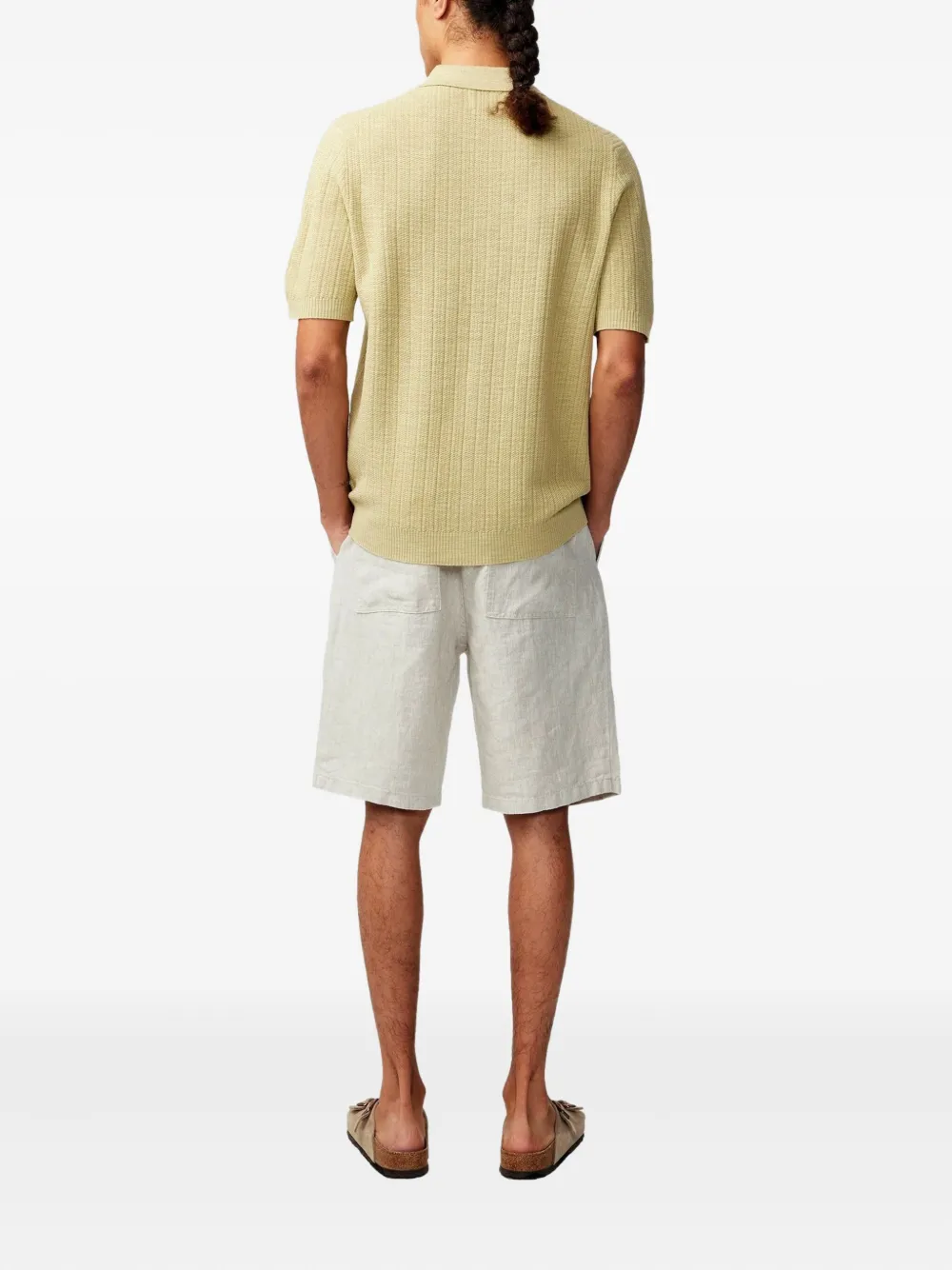 NN07 knitted shirt Geel
