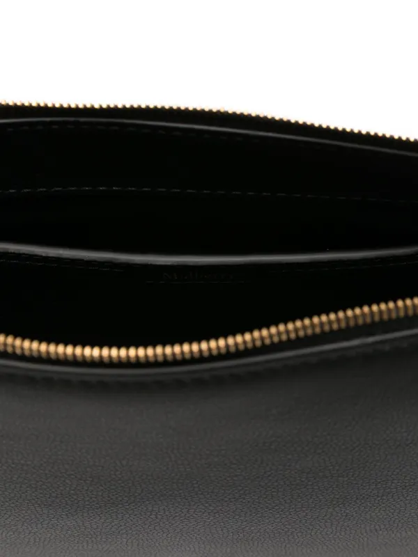 Mulberry Clovelly Leather zip-top Cross Body Bag | Black | FARFETCH