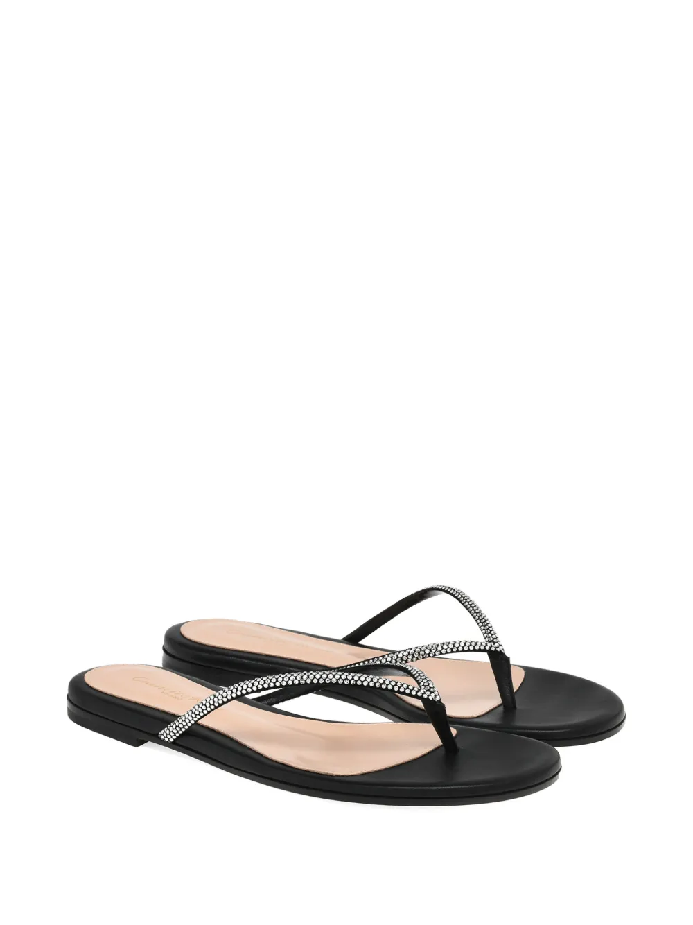 Gianvito Rossi Verfraaide sandalen Zwart