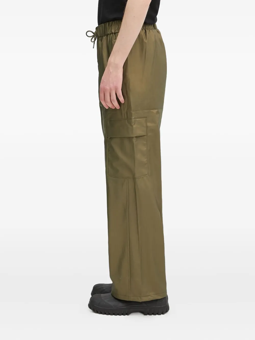 Rains Cargo broek met trekkoord Groen