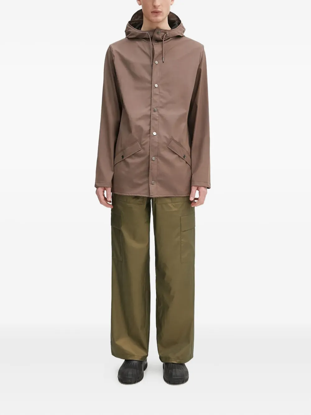 Rains Cargo broek met trekkoord - Groen