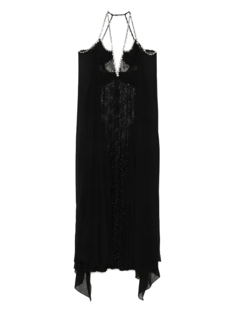 NISSA embellished halterneck dress