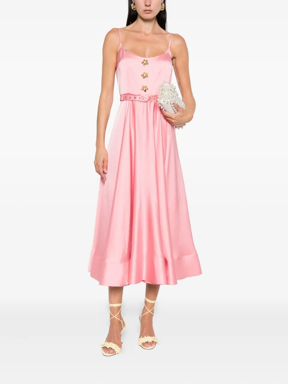 NISSA belted midi dress | Day Dresses | Image 2