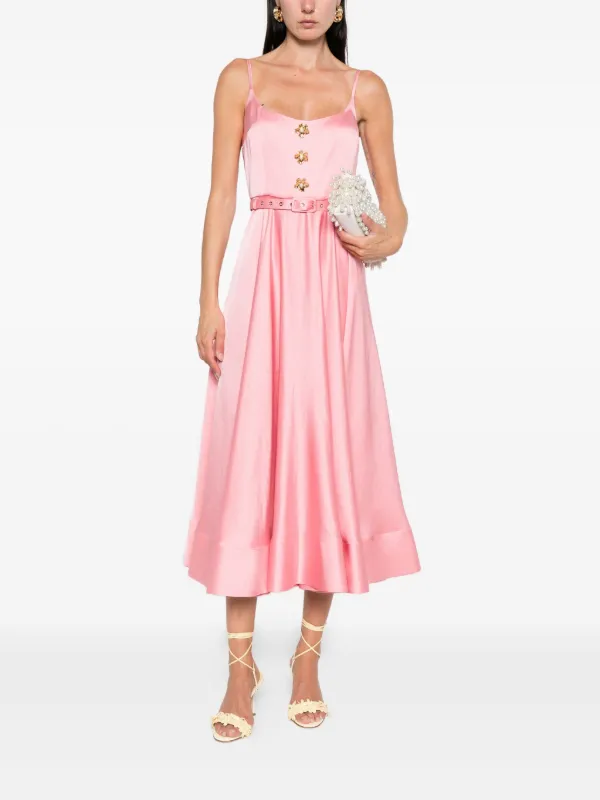 nissa pink dress Pink Sequin Maxi Dress