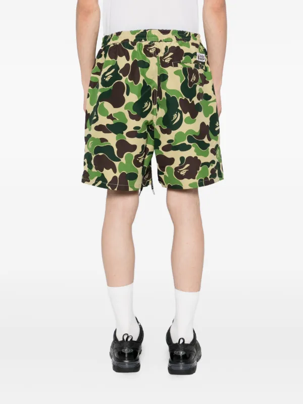 A BATHING APE® グラフィック ショートパンツ | グリーン | FARFETCH JP