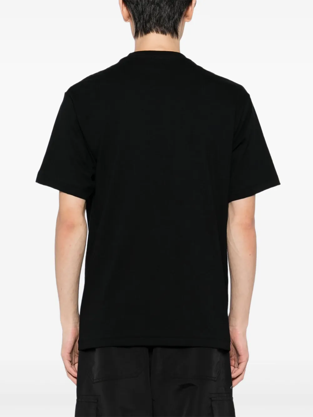 A BATHING APE T-shirt met grafische print Zwart
