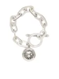 BAPE BLACK *A BATHING APE® crystal-embellished bracelet - Silver