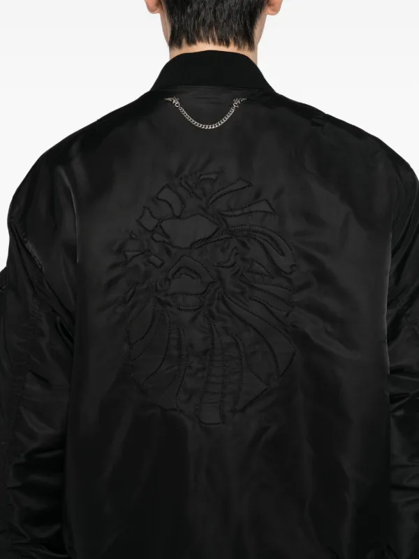 A BATHING APE® ジップアップ ボンバージャケット | ブラック