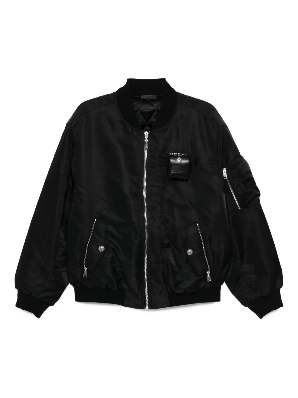 Bape Zip-up Bomber Jacket In Black