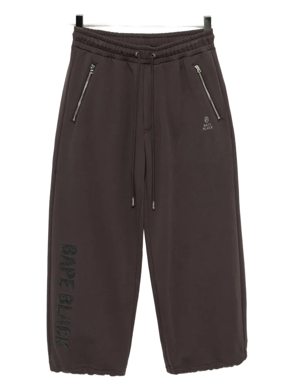 BAPE BLACK *A BATHING APE® Pantaloni con vita elasticizzata - Grigio