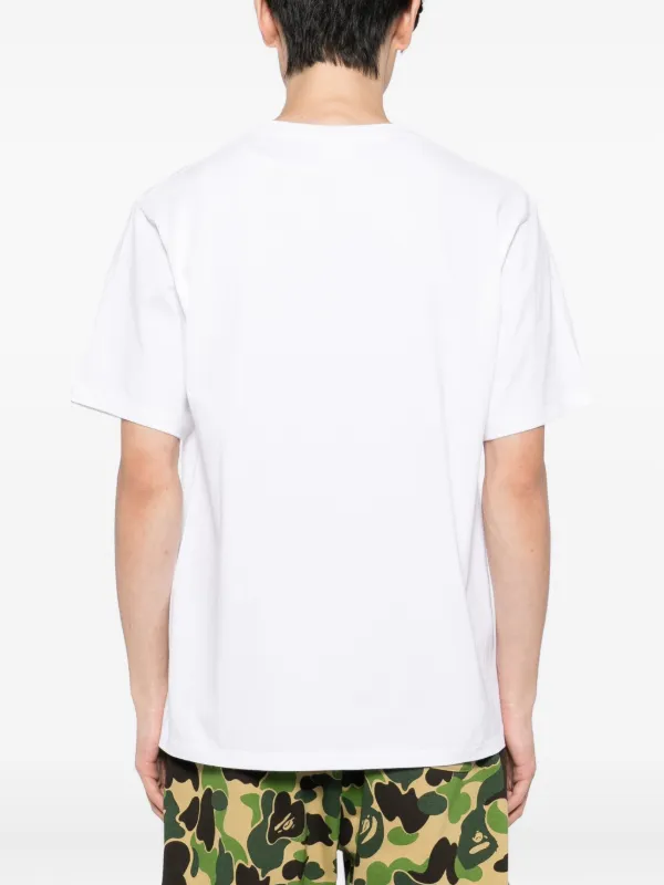 A BATHING APE® グラフィック Tシャツ | ホワイト | FARFETCH JP