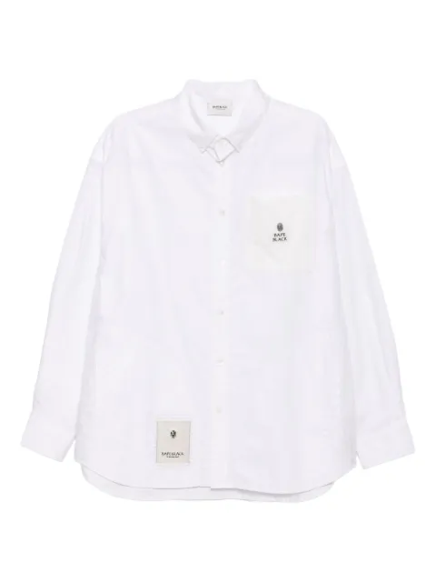 BAPE BLACK *A BATHING APE® long-sleeved shirt