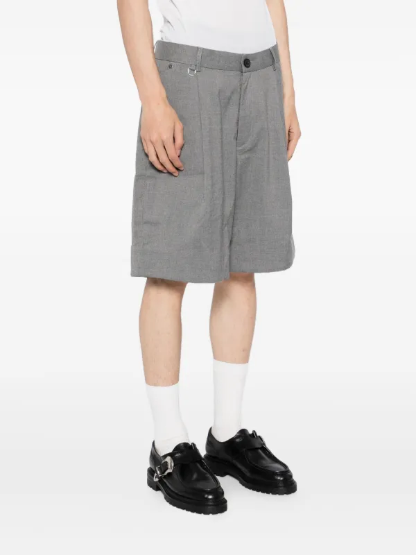 エイプ　ショートパンツ A BATHING APE ショートパンツ EMBROIDERY RELAXED FIT SHORTS BLK