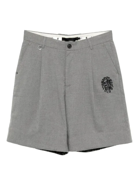 BAPE BLACK *A BATHING APE® embroidered-logo shorts